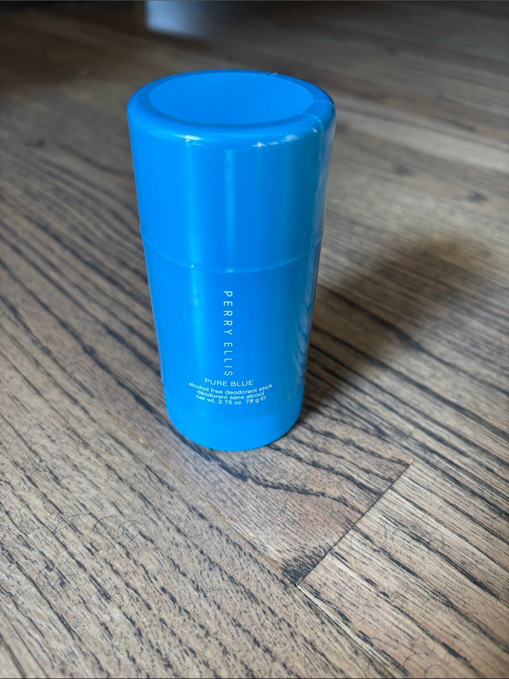 NWT men’s Perry Ellis Pure Blue Stick Deodorant - Bright Blue